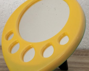 Small mirror shaped vintage strawberry