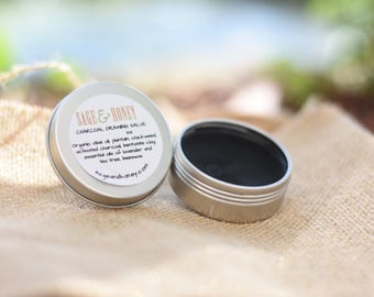 Charcoal drawing salve