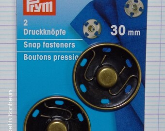 Snap sewing - bronze - 30 mm - PRYM 341 261