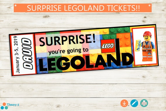 Free Printable Legoland Ticket Template Printable Templates