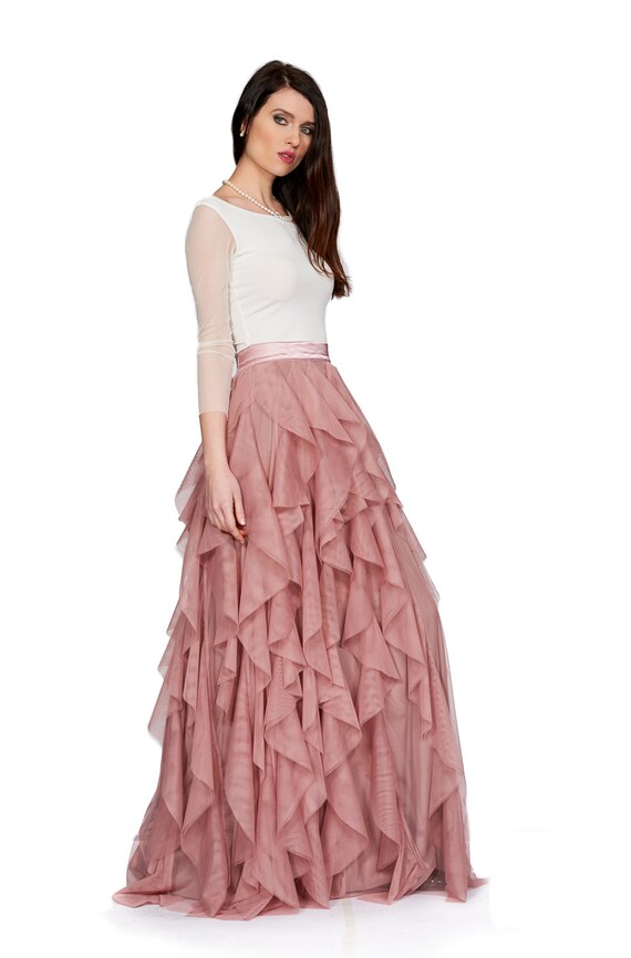 maxi ball skirt