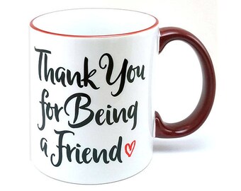 Golden Girl Thank you for Being a Friend mug (M817-MRN-rts)