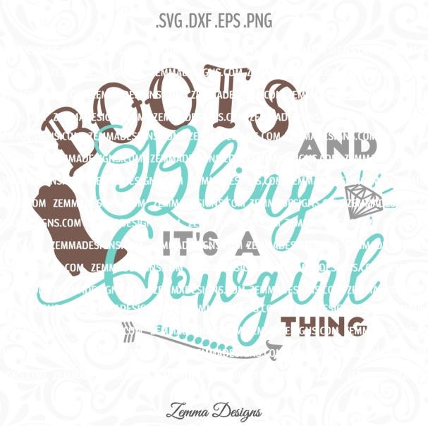Download southern svg boots and bling svg Country svg cowgirl svg