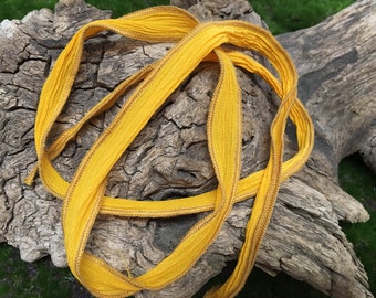 Hand Dyed Silk Ribbon 11