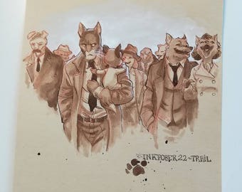 ORIGINAL #Inktober 22 - trail