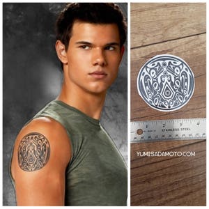 Jacob Twilight temporary Tattoo