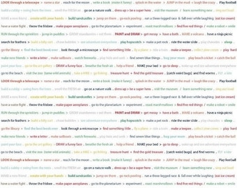 EXTRA 20 30% OFF Greatest Adventure Text Multi - 1/2 Yard
