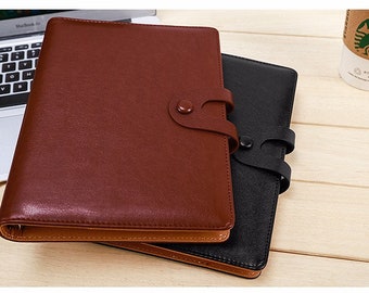A5 Business Diary 6 ring binder cover with standard notebook, organiser, filofax, diary, journal, journal cover, kikkik