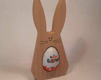 Oak Kinder Egg Rabbit/Easter Gift