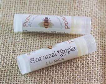Caramel Apple Lip Balm || Organic Lip Balm