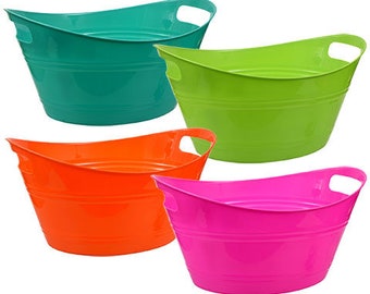 Custom Vinyl Oval Bin | Tub | Basket