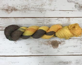 Merino/Silk 80/20, 437yard/100g, 4-ply, handdyed