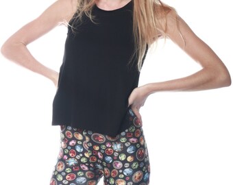 Semi precious stones leggings