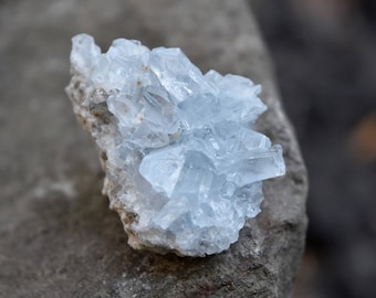 Celestite Crystal Clusters Small Madagascar