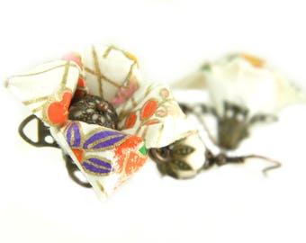 Origami earring kouki ( flower )