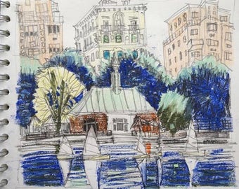 Conservatory Water, Central Park, NYC