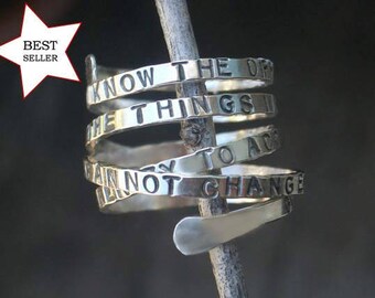 Serenity Prayer Ring exclusively by donnaodesigns