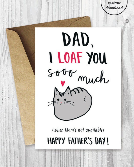 Funny Father s Day Cards Printable