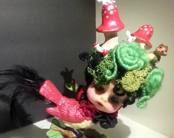 Art doll - Miss Woodfinch