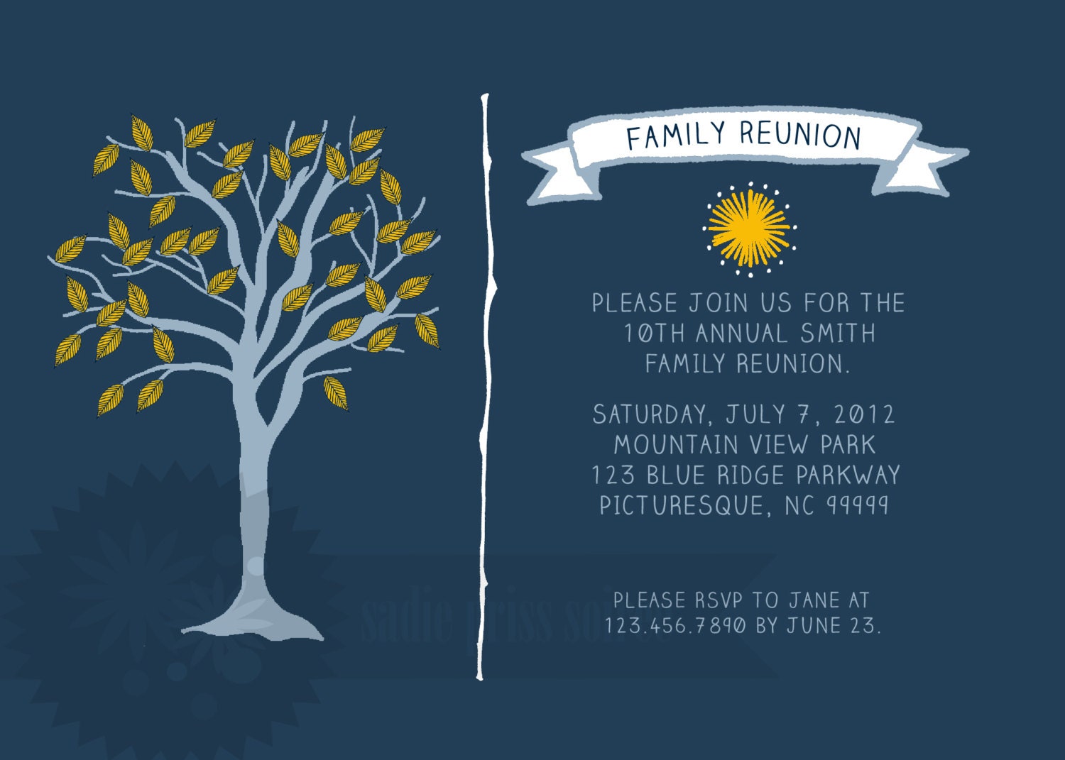 Family reunion перевод. Пригласительная Фэмили парк.