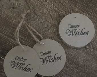 8 x Easter Wishes Gift Tags