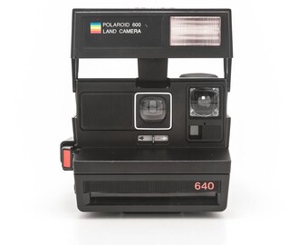 Polaroid 640 Land Camera - Tested and Working - Polaroid 600 Instant Film Camera - Uses Polaroid Originals Instant Film