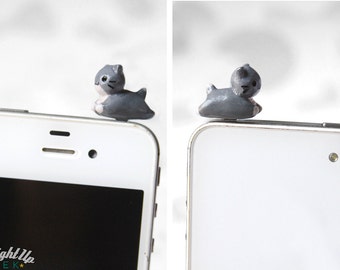 Cat Phone Charm Dust Plug iPhone