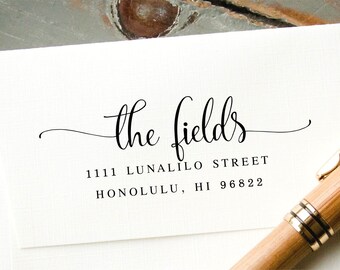 Custom Address Stamp, Self-Inking Stamp, Return Address Stamp, Custom Rubber Stamp, Custom Stamp, Personalized Stamp, Valentines Day Gift