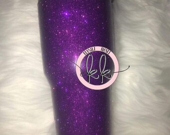 Purple Glitter Yeti