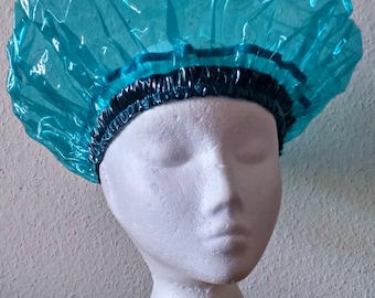Blue Tinted Unisex Shower Cap