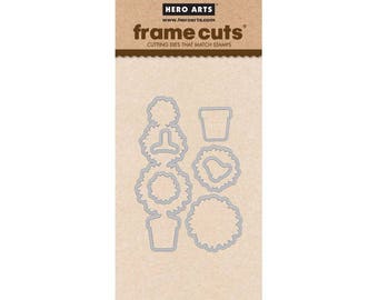 Hero Arts: DI467 Welcome Neighbor Frame Cuts ( D), Stamping, Die, 2018 Spring Catalog, Paper Crafting, Scrapbooking, Cardmaking