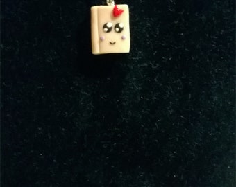 Miniature book necklace
