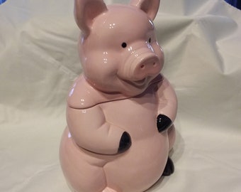 Adorable Piggy Pig Cookie Jar
