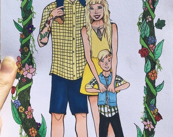 Custom Family Portrait