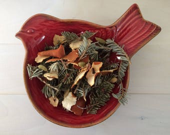 Simmering Potpourii Winter Spruce Orange Clove Rosemary Cardamom