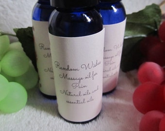 Pain relieving oil, natural pain reliever, massage oil, back pain, knee pain, arthritus pain