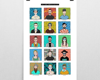 24x36 Cool PDX DJ Project Print