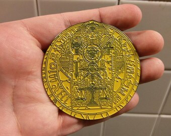 Millennium Stone enamel pin