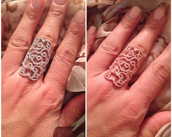Pave Tattoo Ring