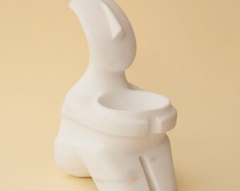 Marble Sculpture, Abstract Art Marble Statue, Greek Cycladic Geometric Art, Museum Replica, Ancient Greece, Home Decor, Made in Greece