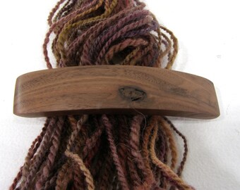 Large Hair Barrette, Black Walnut Wood, lifetime guarantee, NO GLUE, french hair clip, long thick hair, wooden hair accessory, wood jewelry