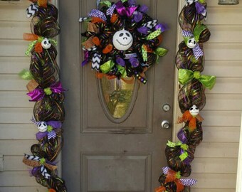 Jack Skellington Nightmare Before Christmas GARLAND ONLY.