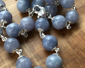 Moss Aquamarine Necklace