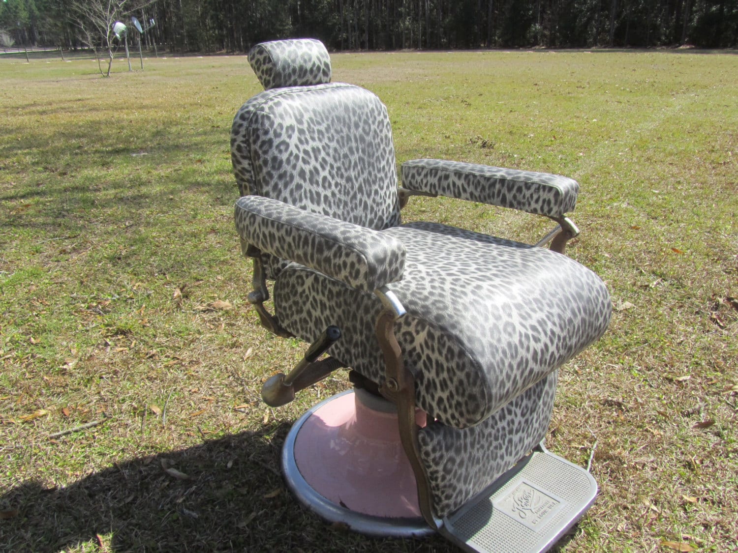 Vintage Barber ChairBarber Chair Hair Salon Furniture Retro 🔎zoom - Vintage Barber ChairBarber Chair Hair Salon Furniture Retro