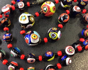 Milifiore venitian beads