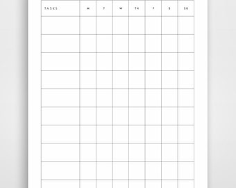 weekly calendar planner