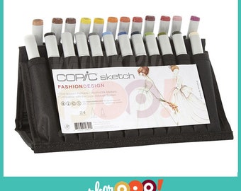 Copic Sketch Marker Set 24 Fashion Design Wallet