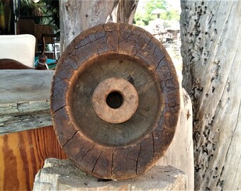Antique Vintage Wooden Millinery Hat Form Block 5-7-1/2 Greaco