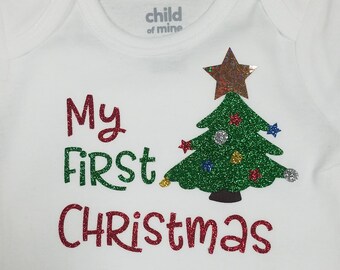 My first Christmas onesie/baby Christmas outfit