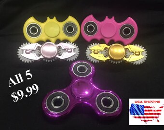 Hand spinner Tri fidget various gear desk toy EDC **Super Stocking Stuffer**